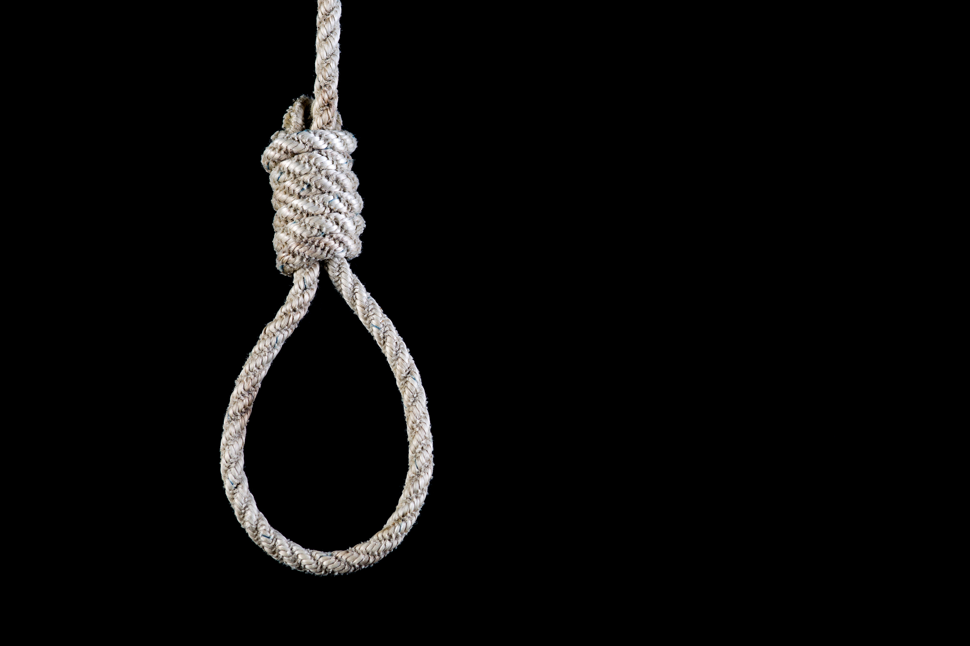 首吊り自殺現場のイメージ